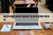 最近时期比特币行情如何 比特币近期行情分析
