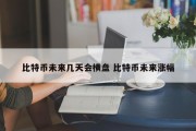 比特币未来几天会横盘 比特币未来涨幅