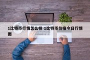 1比特币行情怎么样 1比特币价格今日行情图
